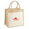 Pocket Jute Midi Tote Thumbnail