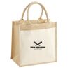 Pocket Jute Midi Tote Thumbnail