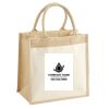 Pocket Jute Midi Tote Thumbnail