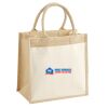 Pocket Jute Midi Tote Thumbnail