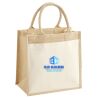 Pocket Jute Midi Tote Thumbnail