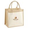 Pocket Jute Midi Tote Thumbnail