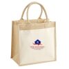 Pocket Jute Midi Tote Thumbnail