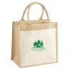 Pocket Jute Midi Tote Thumbnail