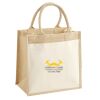 Pocket Jute Midi Tote Thumbnail