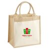 Pocket Jute Midi Tote Thumbnail