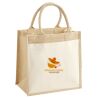Pocket Jute Midi Tote Thumbnail