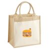 Pocket Jute Midi Tote Thumbnail