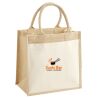 Pocket Jute Midi Tote Thumbnail