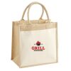 Pocket Jute Midi Tote Thumbnail