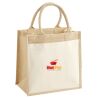 Pocket Jute Midi Tote Thumbnail