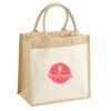 Pocket Jute Midi Tote Thumbnail