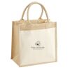 Pocket Jute Midi Tote Thumbnail