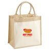 Pocket Jute Midi Tote Thumbnail