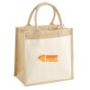 Pocket Jute Midi Tote Thumbnail
