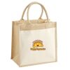 Pocket Jute Midi Tote Thumbnail