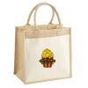 Pocket Jute Midi Tote Thumbnail