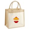 Pocket Jute Midi Tote Thumbnail