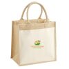 Pocket Jute Midi Tote Thumbnail