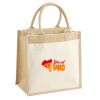Pocket Jute Midi Tote Thumbnail