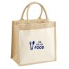 Pocket Jute Midi Tote Thumbnail