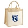 Pocket Jute Midi Tote Thumbnail