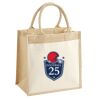 Pocket Jute Midi Tote Thumbnail