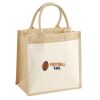 Pocket Jute Midi Tote Thumbnail