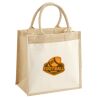 Pocket Jute Midi Tote Thumbnail