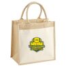 Pocket Jute Midi Tote Thumbnail