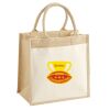 Pocket Jute Midi Tote Thumbnail