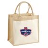 Pocket Jute Midi Tote Thumbnail