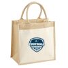 Pocket Jute Midi Tote Thumbnail