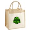 Pocket Jute Midi Tote Thumbnail