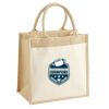Pocket Jute Midi Tote Thumbnail