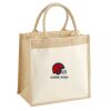Pocket Jute Midi Tote Thumbnail