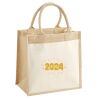 Pocket Jute Midi Tote Thumbnail