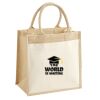 Pocket Jute Midi Tote Thumbnail