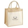 Pocket Jute Midi Tote Thumbnail