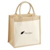 Pocket Jute Midi Tote Thumbnail