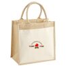 Pocket Jute Midi Tote Thumbnail