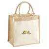 Pocket Jute Midi Tote Thumbnail