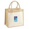Pocket Jute Midi Tote Thumbnail