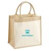 Pocket Jute Midi Tote Thumbnail