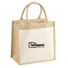 Pocket Jute Midi Tote Thumbnail
