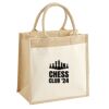 Pocket Jute Midi Tote Thumbnail