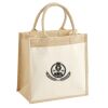 Pocket Jute Midi Tote Thumbnail