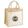 Pocket Jute Midi Tote Thumbnail