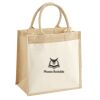 Pocket Jute Midi Tote Thumbnail
