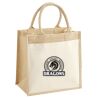 Pocket Jute Midi Tote Thumbnail